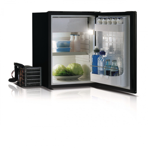 Купить онлайн Холодильник компрессор Vitrifrigo 42л + 3,6л, черный